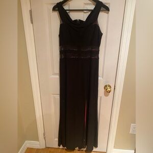 Elegant Black Evening Gown